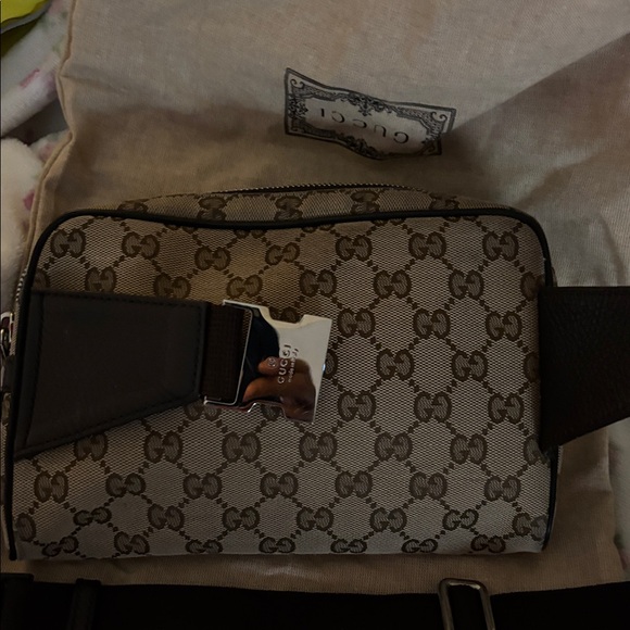 Gucci Beige and Brown Crossbody Bag - Picture 5 of 5